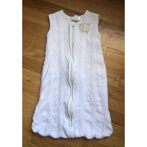 Halo 0-6M Knitted Sleep Sack White
